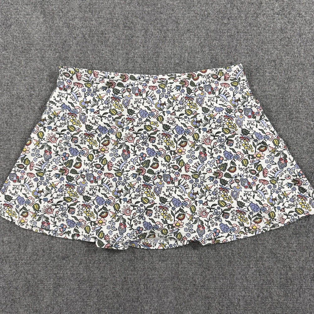 Smith & Quinn Skort Womens Medium Floral Print Skirt Active Lined Golf Tennis